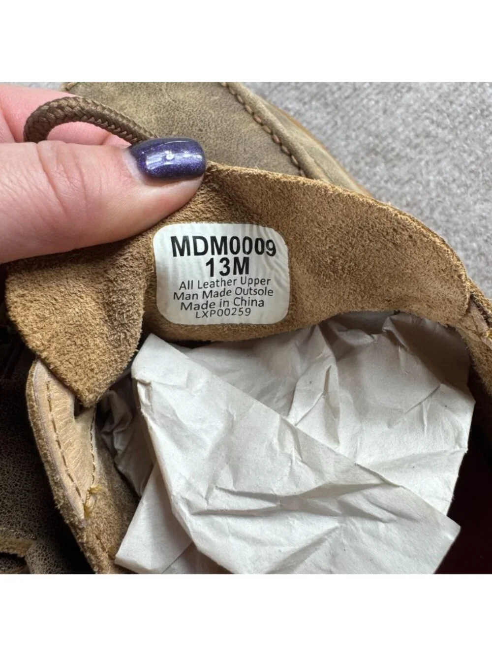 Twisted X Driving Mocs Boat Shoe Mens 13M Bomber Brown Leather Gorpcore Farmcore